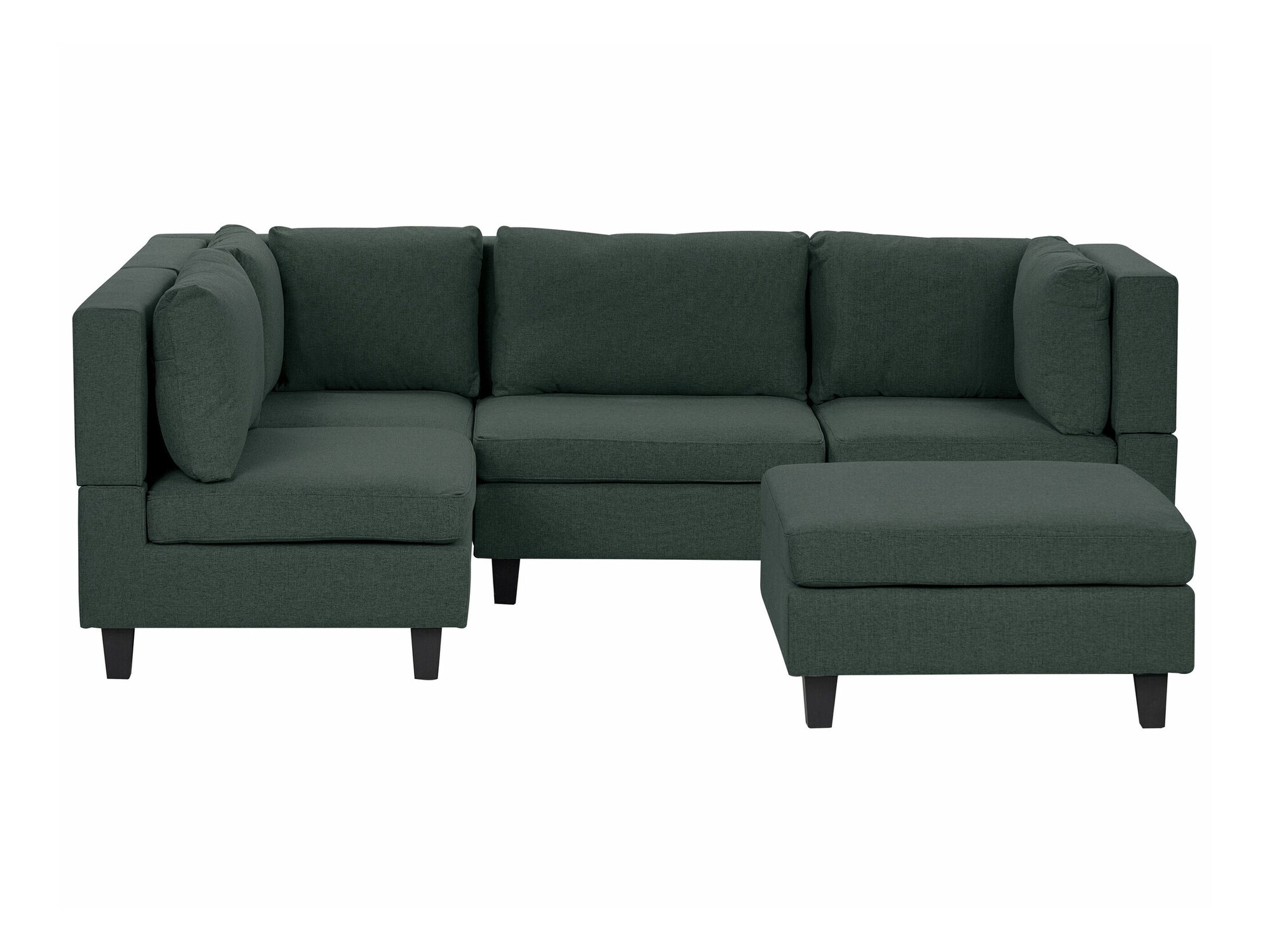 Moduļu stūra dīvāns Elbmeli 108 (Zaļš)