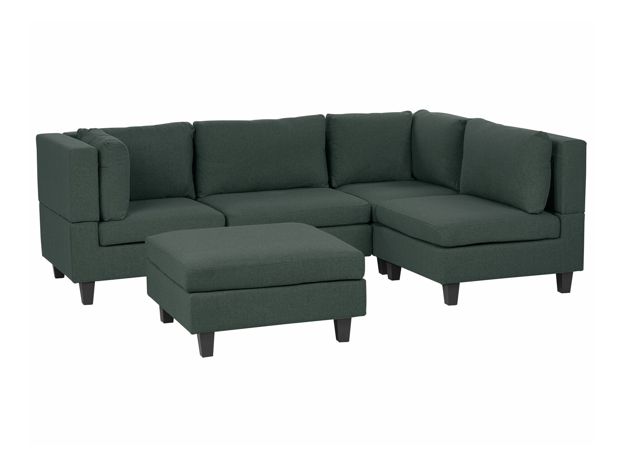 Moduļu stūra dīvāns Elbmeli 108 (Zaļš)