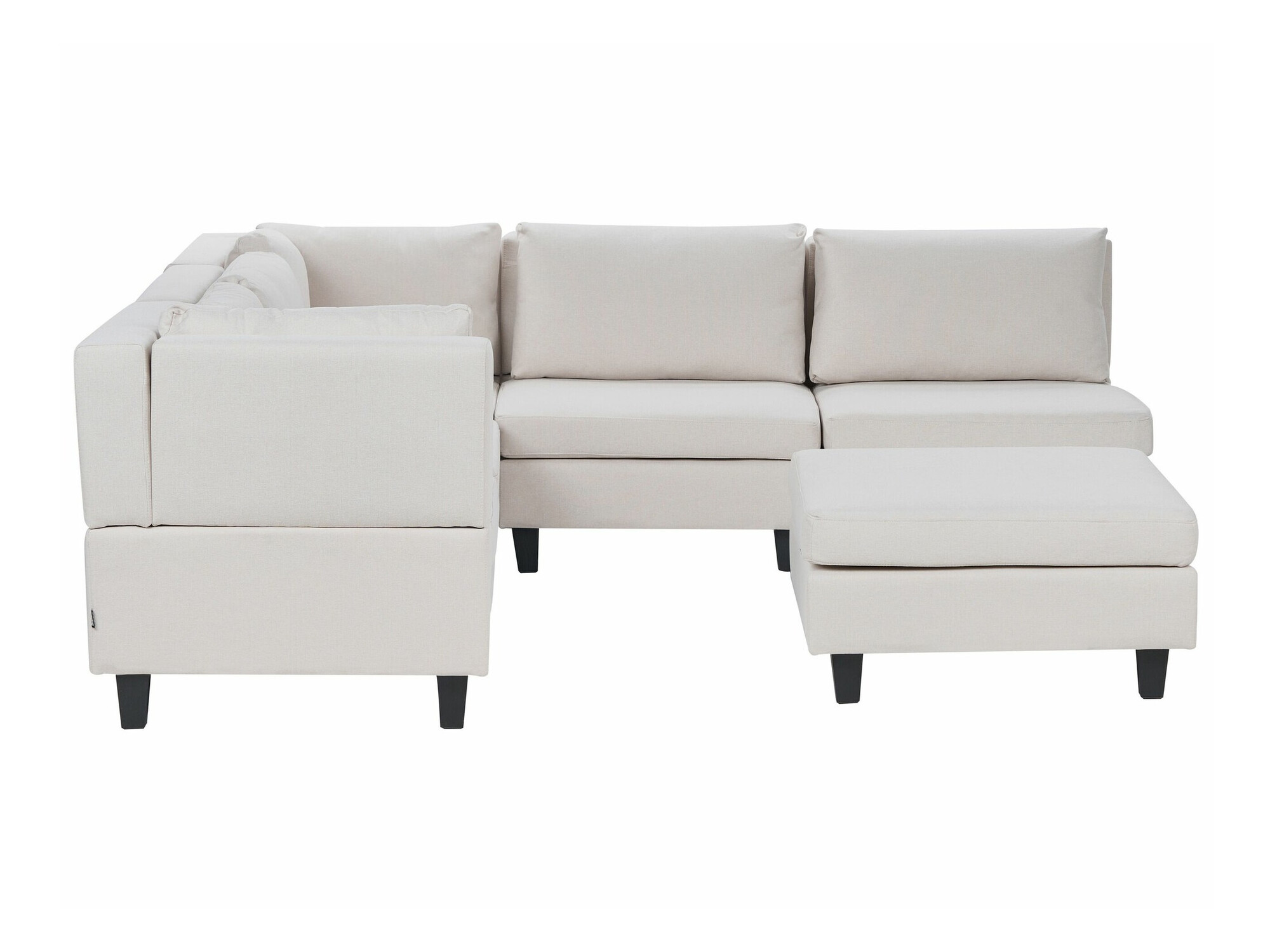 Модульный угловой диван Elbmeli 109 (Бежевый)