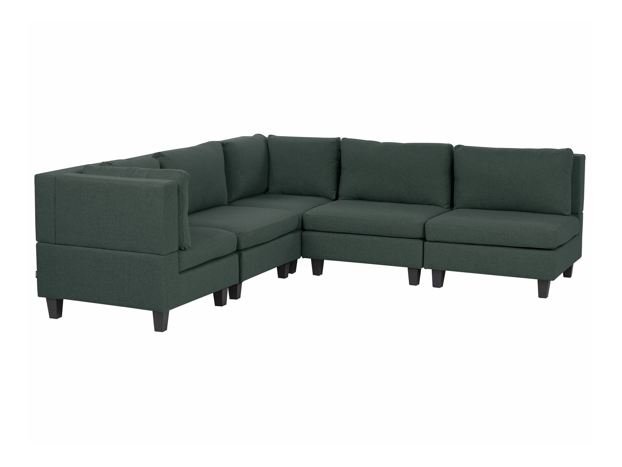 Модульный угловой диван Elbmeli 109 (Зелёный)