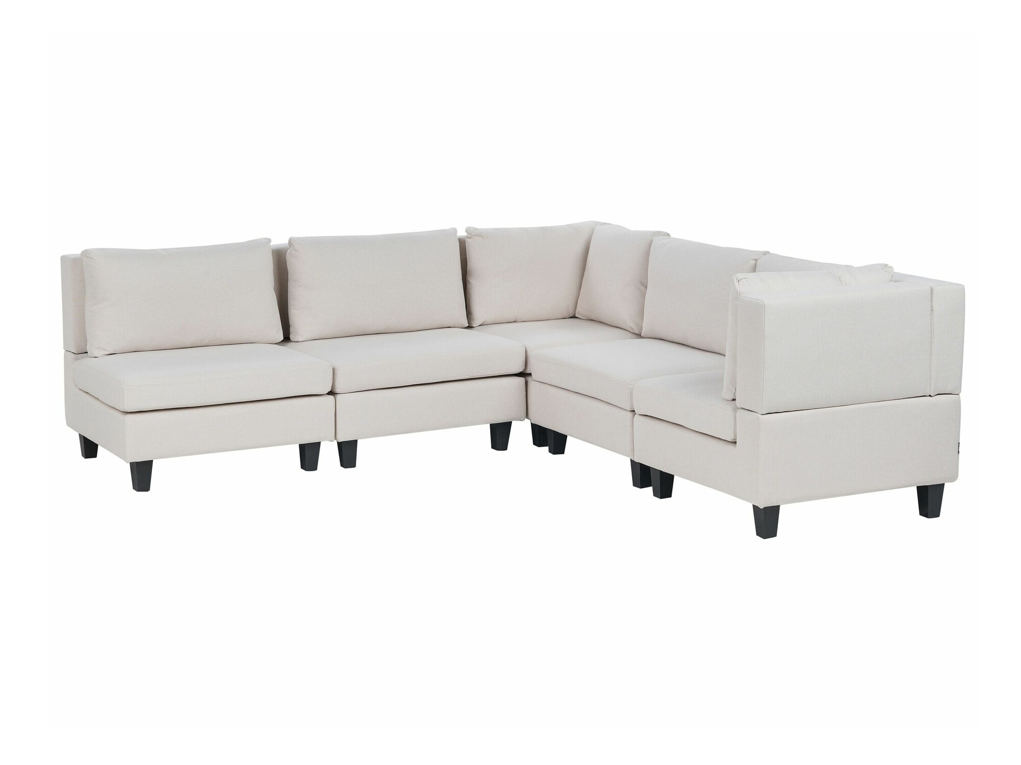 Moduļu stūra dīvāns Elbmeli 109 (Bēšs)