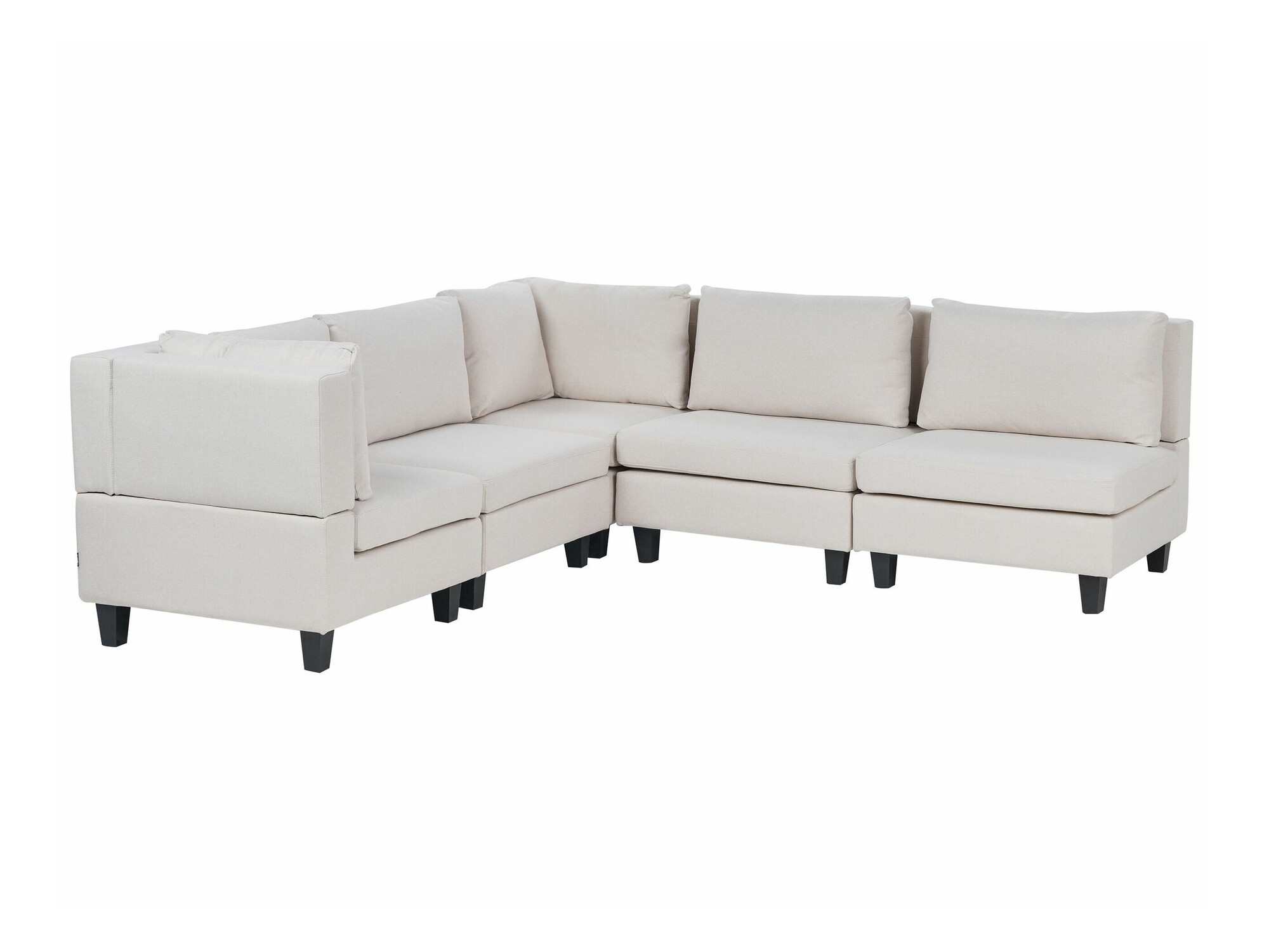 Moduļu stūra dīvāns Elbmeli 109 (Bēšs)