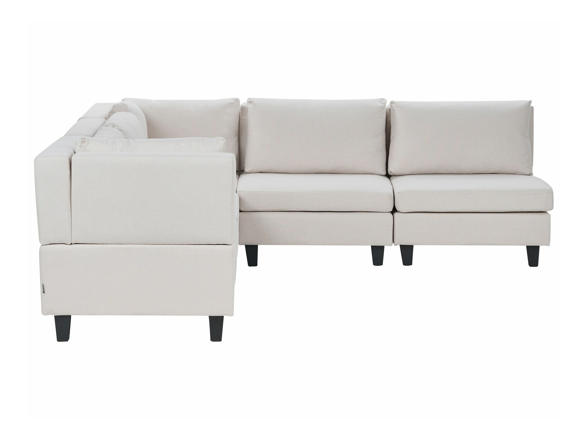 Moduļu stūra dīvāns Elbmeli 109 (Bēšs)