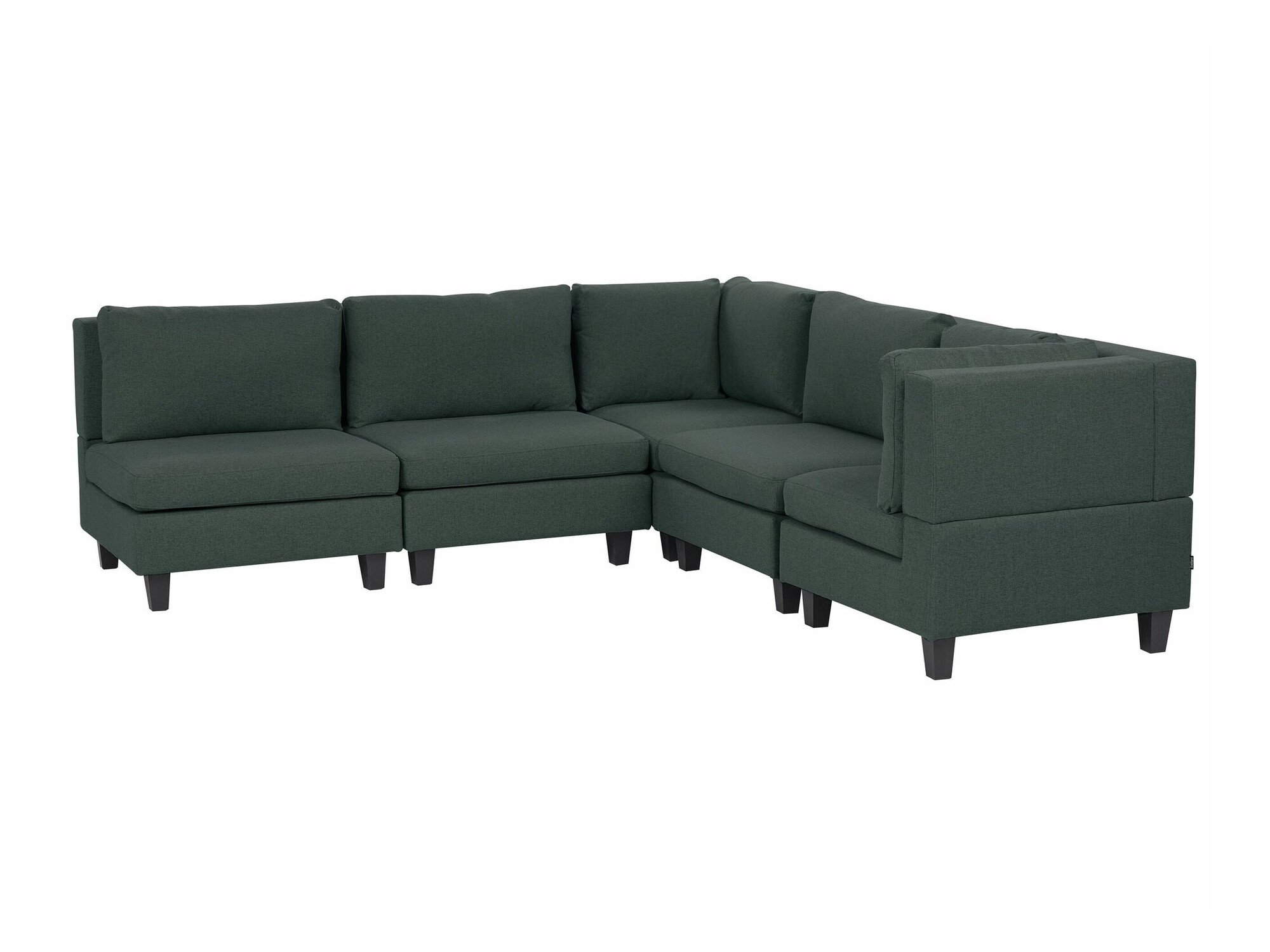 Moduļu stūra dīvāns Elbmeli 109 (Zaļš)