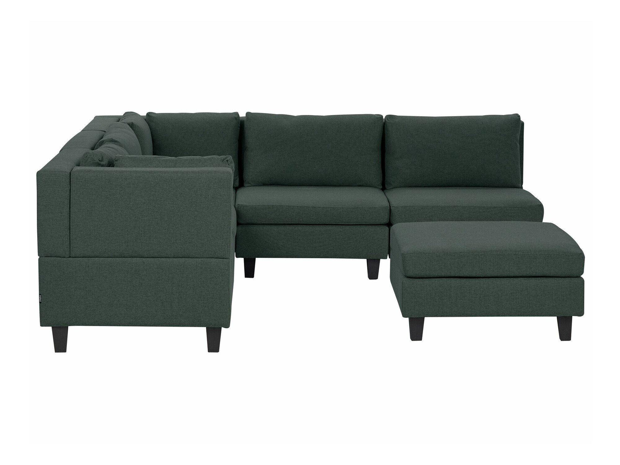 Moduļu stūra dīvāns Elbmeli 109 (Zaļš)