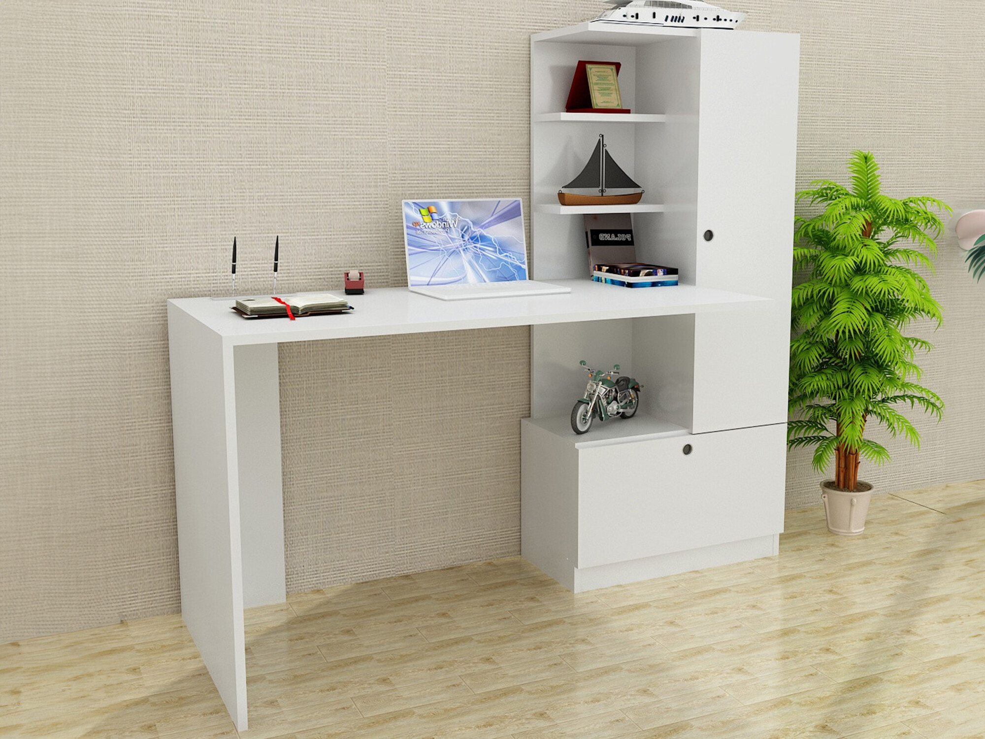 Rakstāmgalds Kailua 405 (Balts)