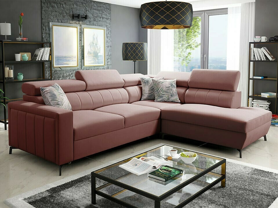 Stūra dīvāns Sarasota 148 (Mono 235 + Botanical 36)