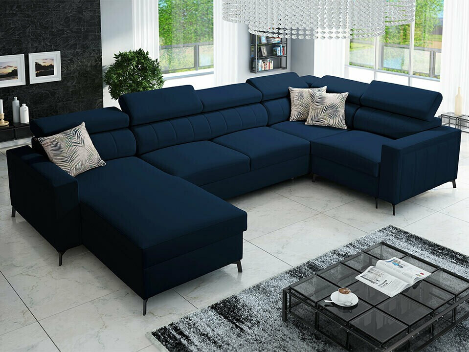 Stūra dīvāns Sarasota 154 (Mono 242 + Botanical 36)