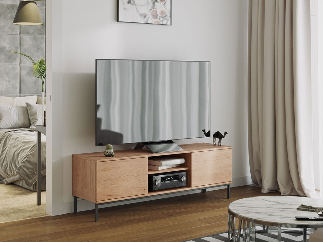 TV galds Lomsore 101 (Gaišs koks)