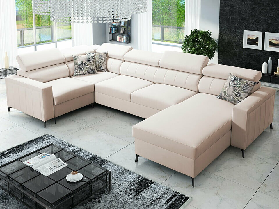 Угловой диван Sarasota 154 (Mono 231 + Botanical 36)