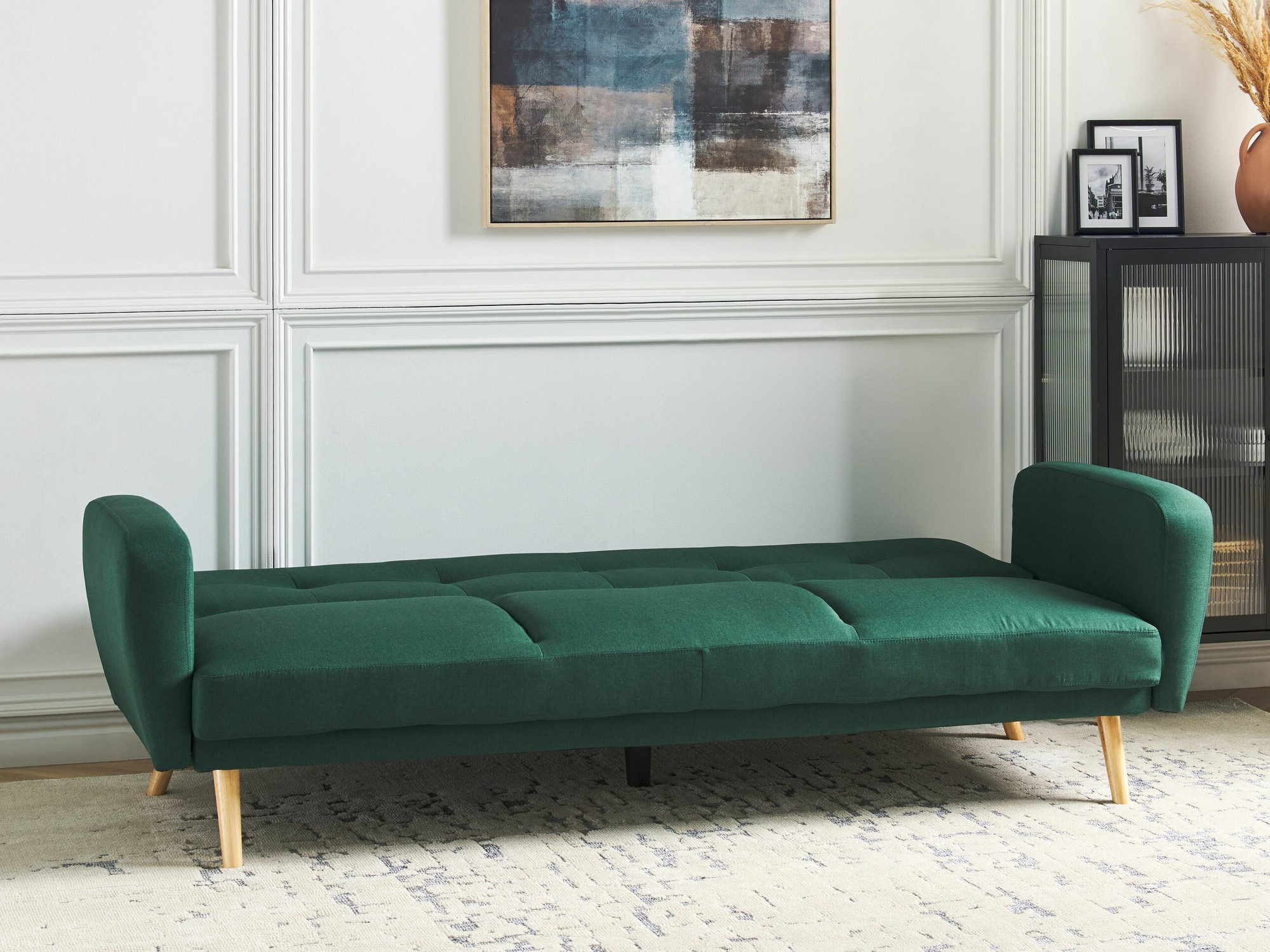 Dīvāns gulta Etlivi 102 (Zaļš)