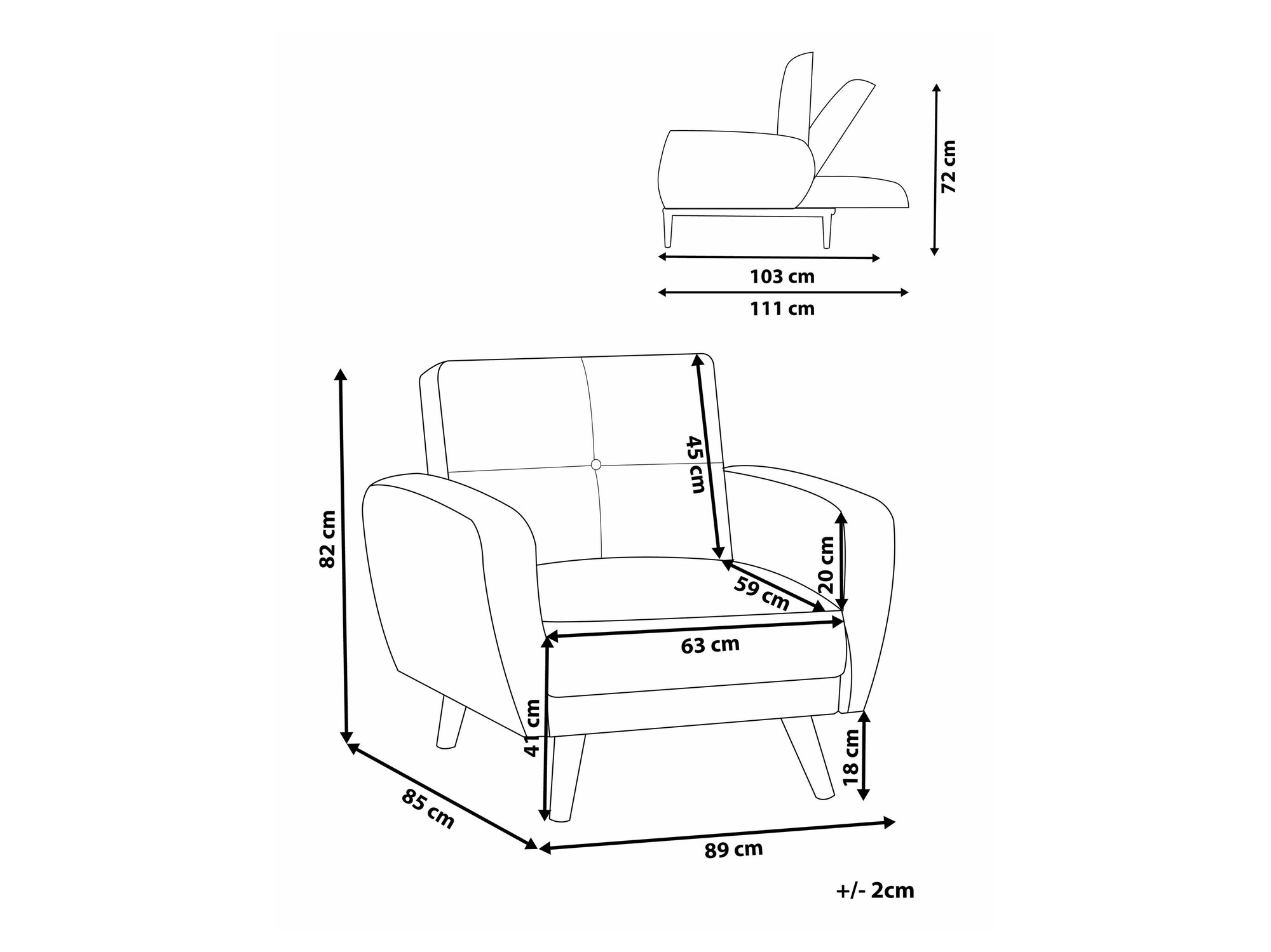 Кресло Etlivi 101 (Зелёный)