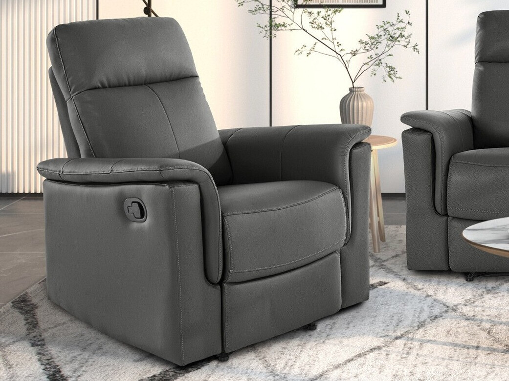 Krēsls reglainer Denton 1372 (Pelēks)