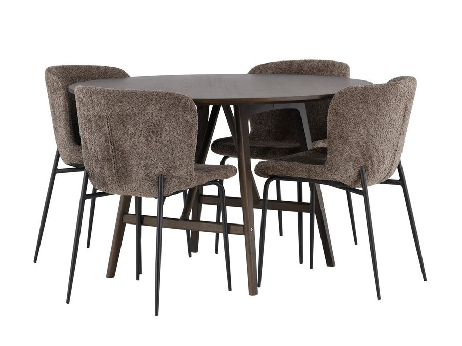 Ēdamistabas komplekts Dallas 4570 (Brūns)