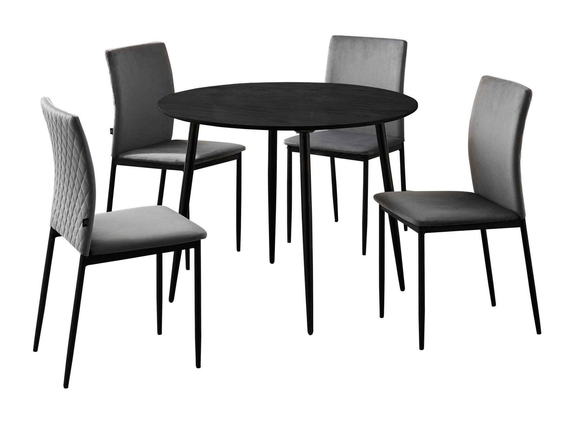 Ēdamistabas komplekts Denton 1376 (Antracīts)