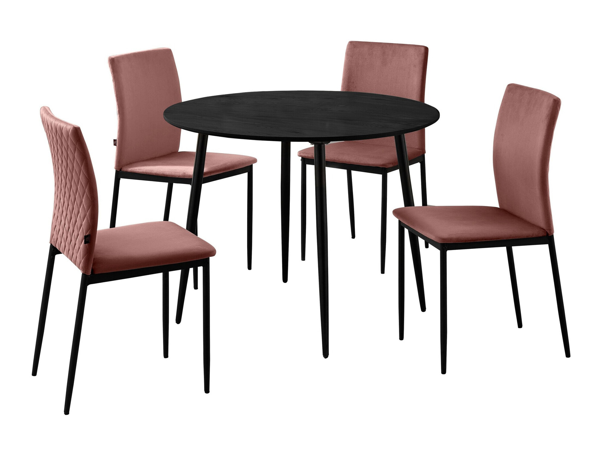 Ēdamistabas komplekts Denton 1376 (Dusty rozā)