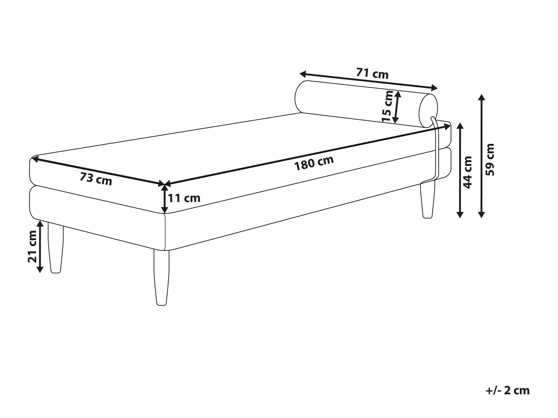 Kušete Berwyn 2245 (Bēšs)