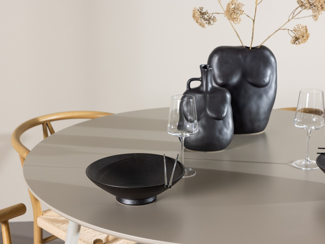 Ēdamistabas komplekts Dallas 4573 (Gaišs koks + Bēšs)