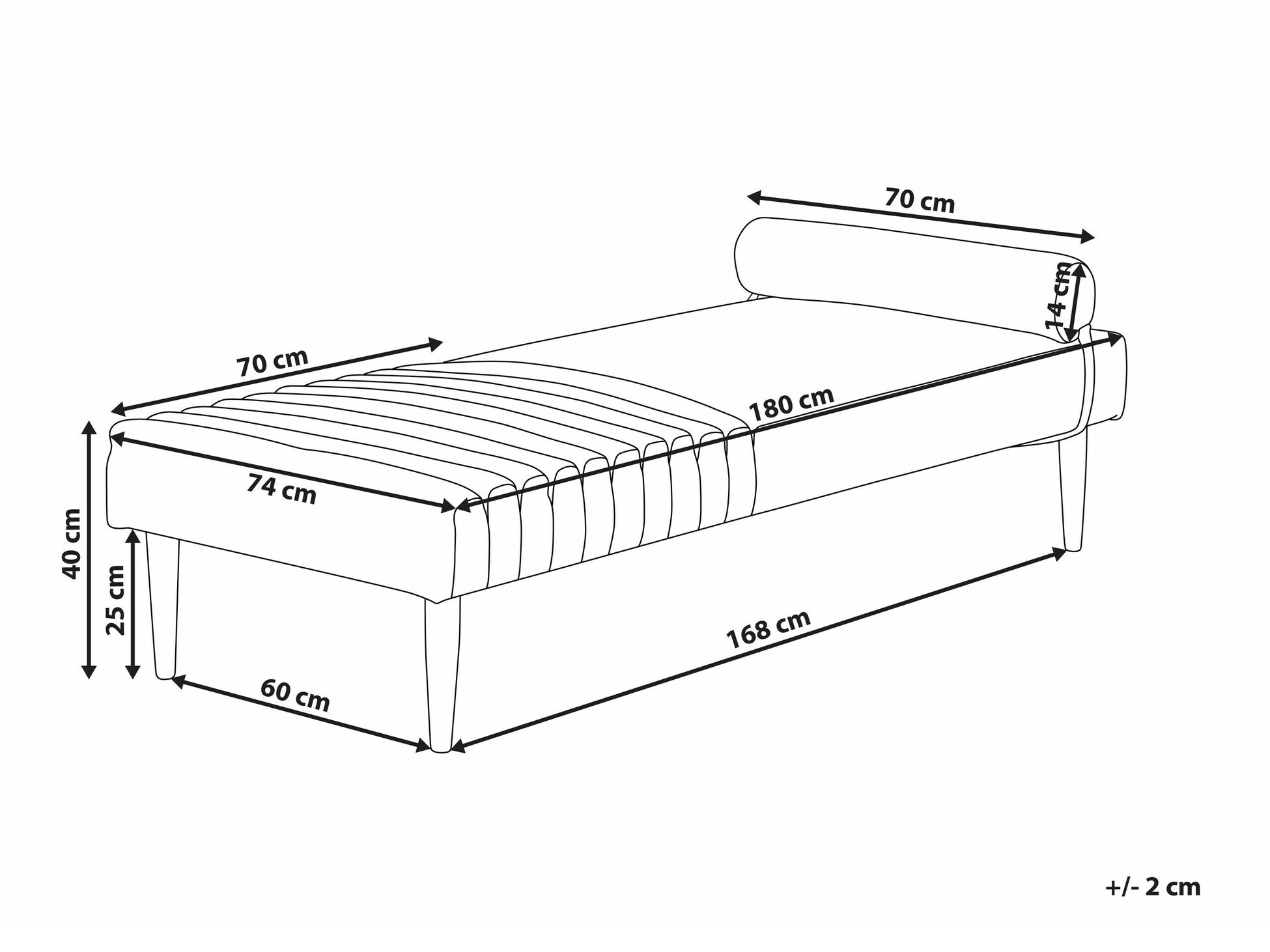 Kušete Berwyn 2252 (Zaļš)