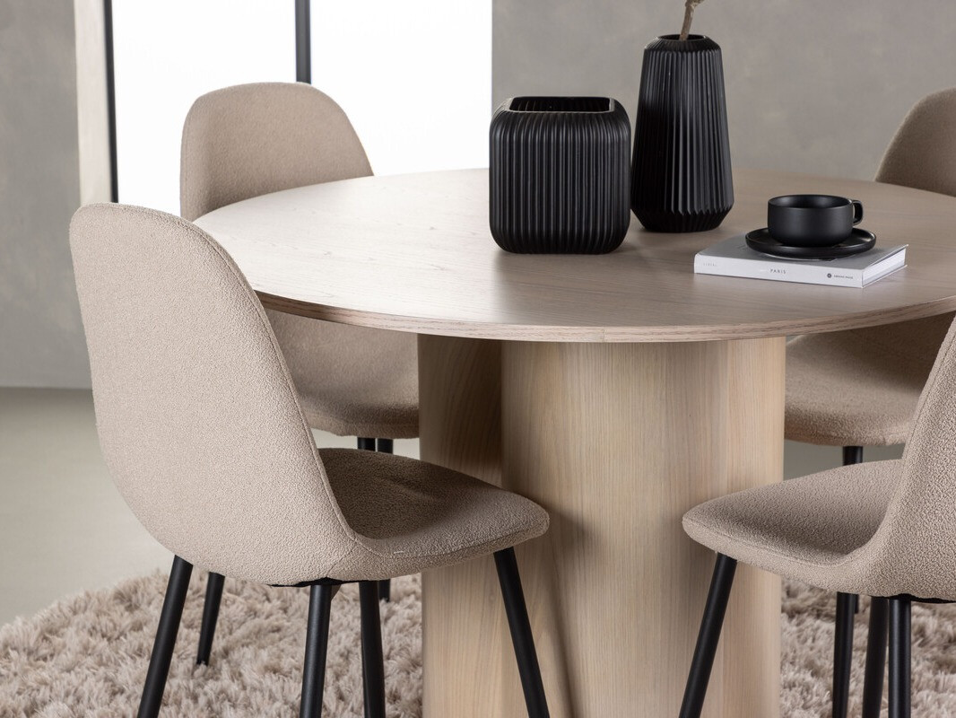 Ēdamistabas komplekts Dallas 4578 (Gaišs koks)