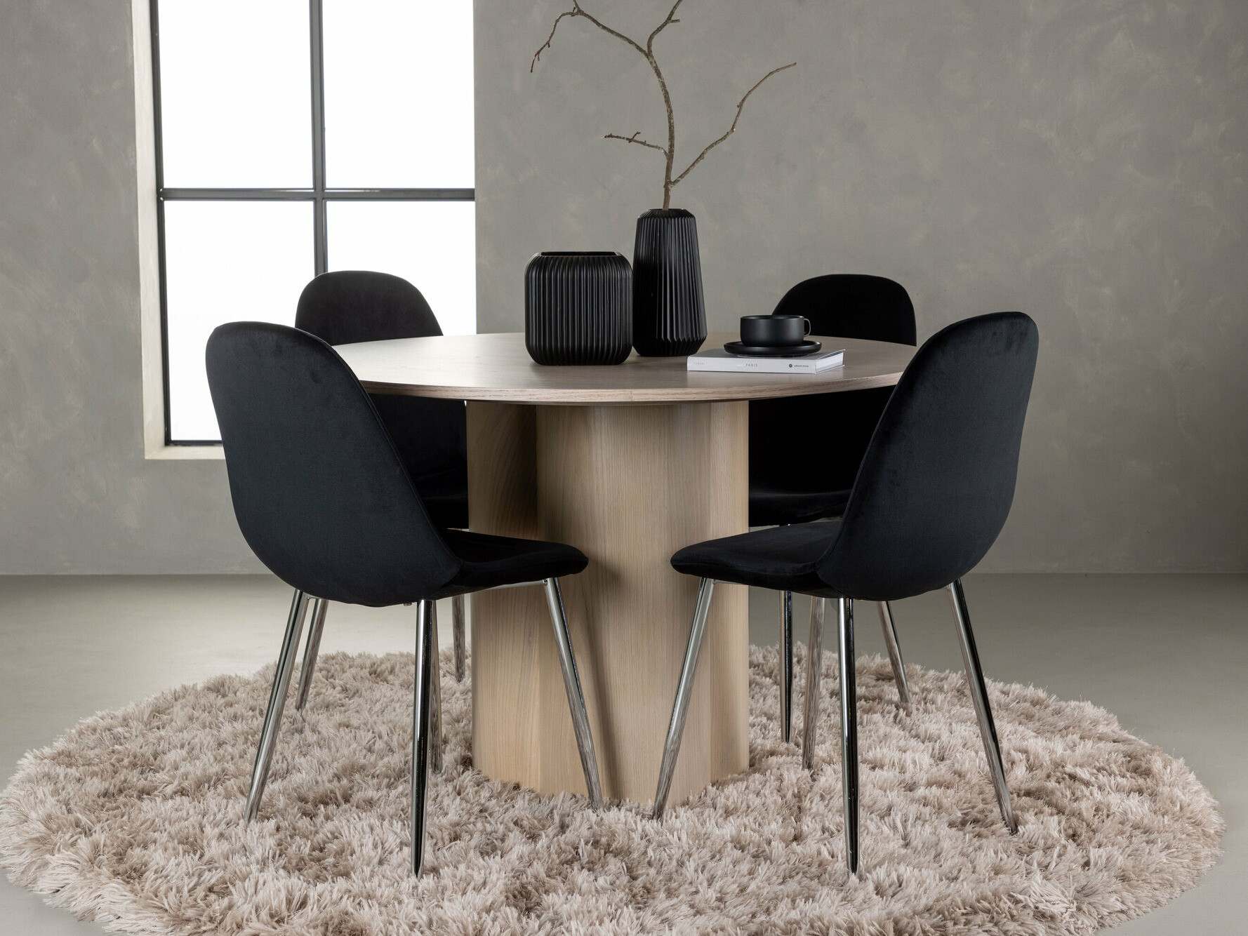 Ēdamistabas komplekts Dallas 4578 (Gaišs koks)