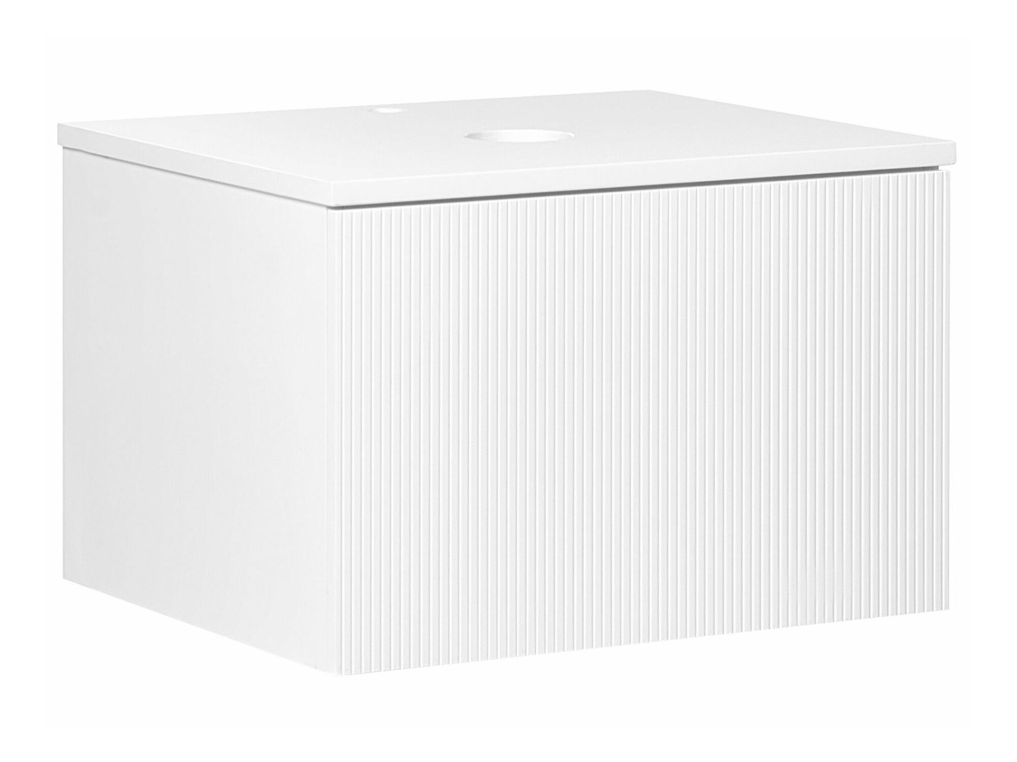 Piekarams vannas istabas skapītis izlietnei Berwyn 2253 (Balts)