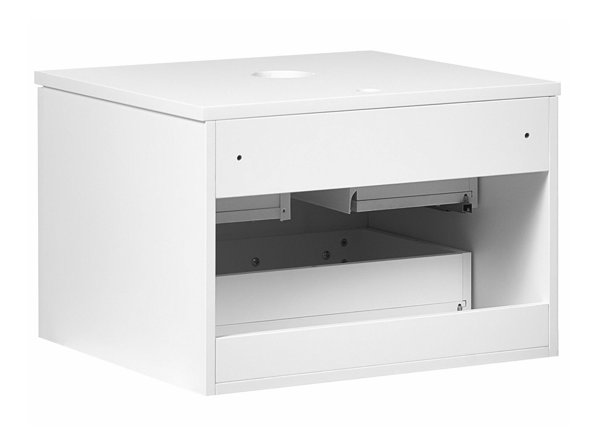 Piekarams vannas istabas skapītis izlietnei Berwyn 2253 (Balts)