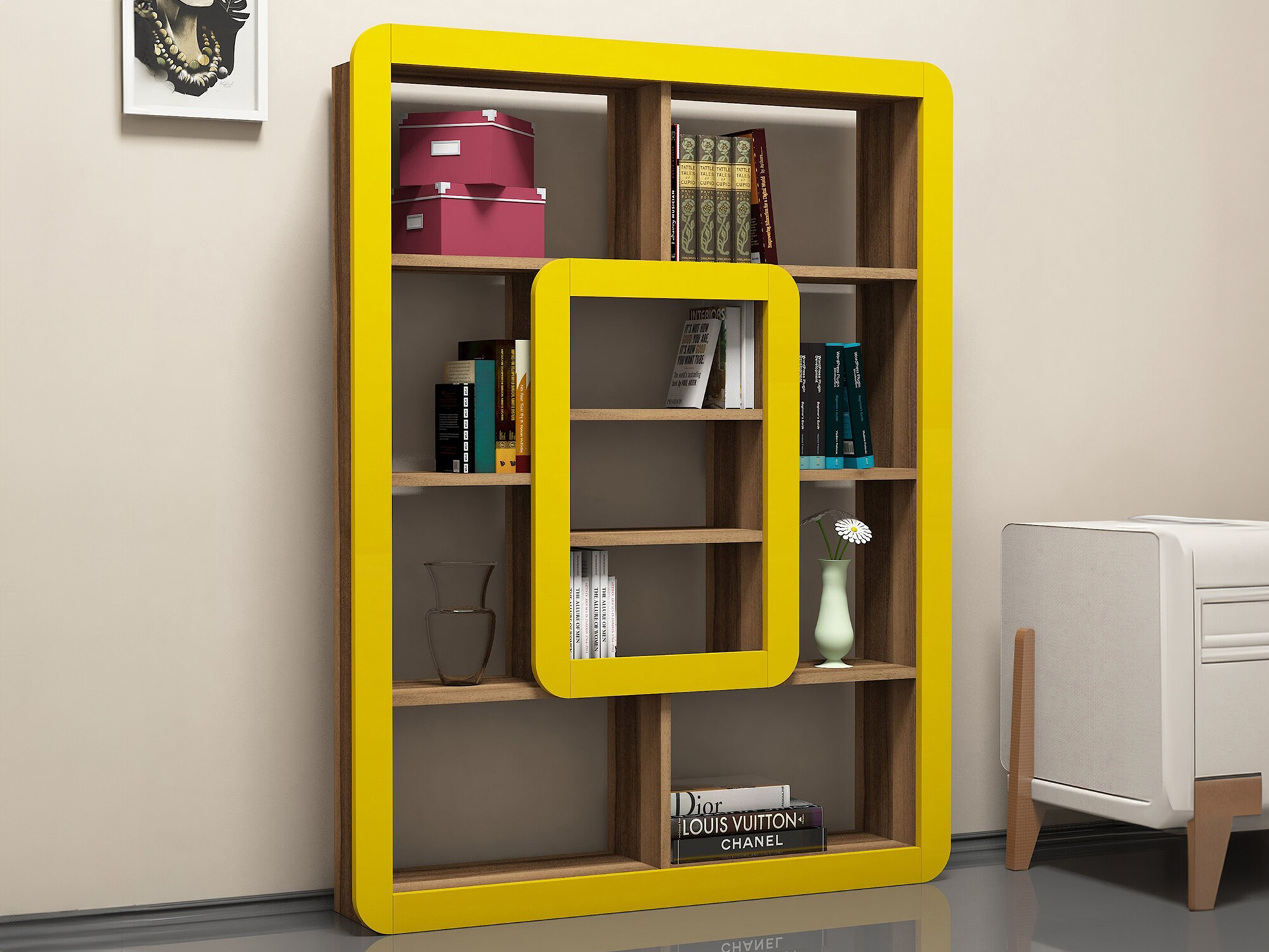 Plaukts Kailua 678 (Dzeltens + Rieksts)