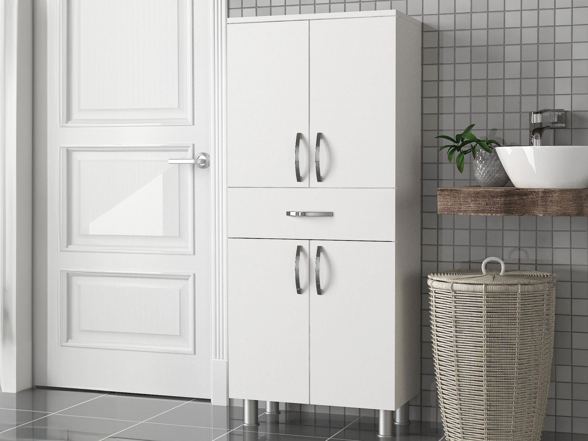 Stāvošs vannas skapītis Kailua 2076