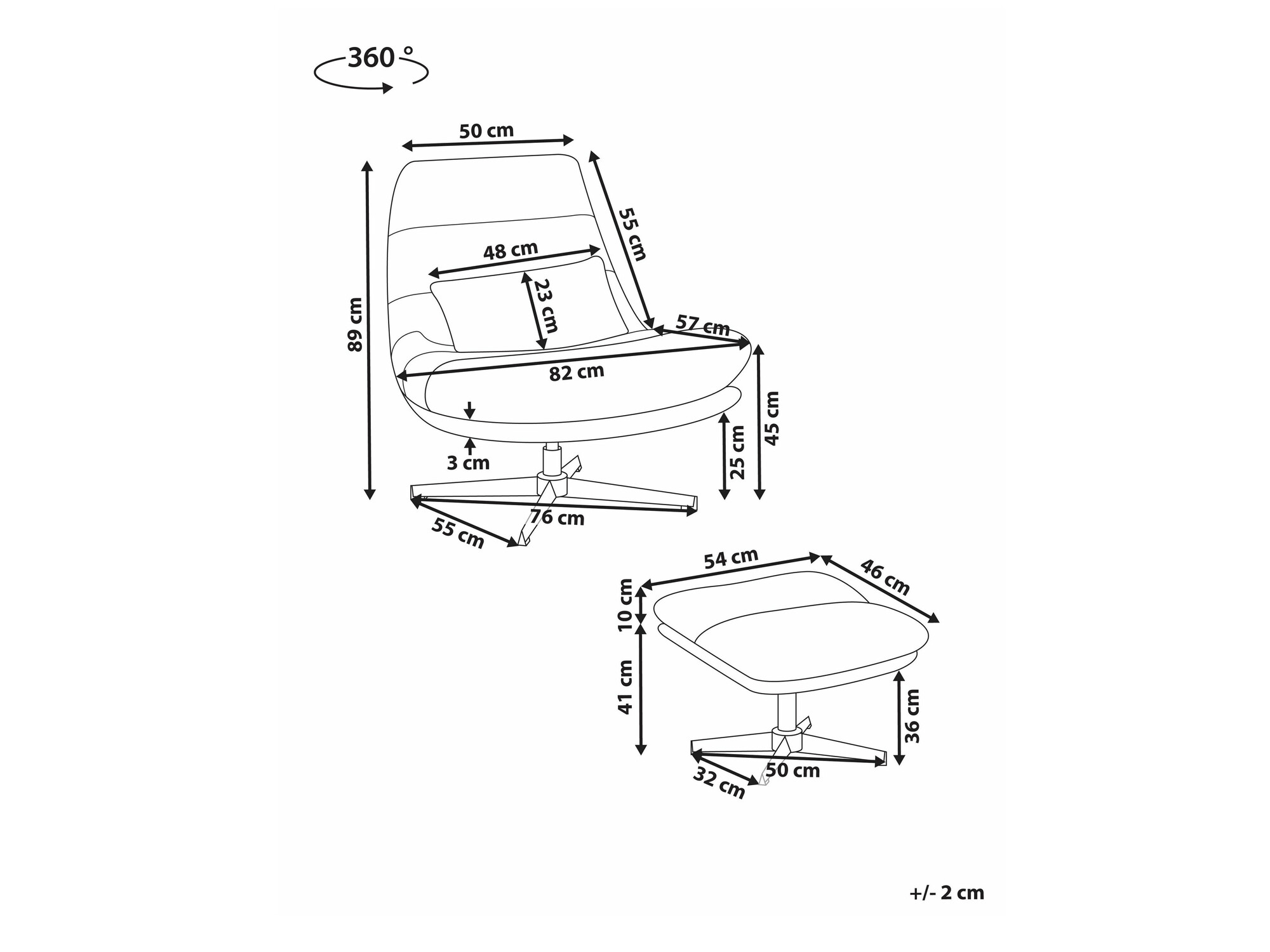 Кресло Berwyn 2258 (Бежевый)