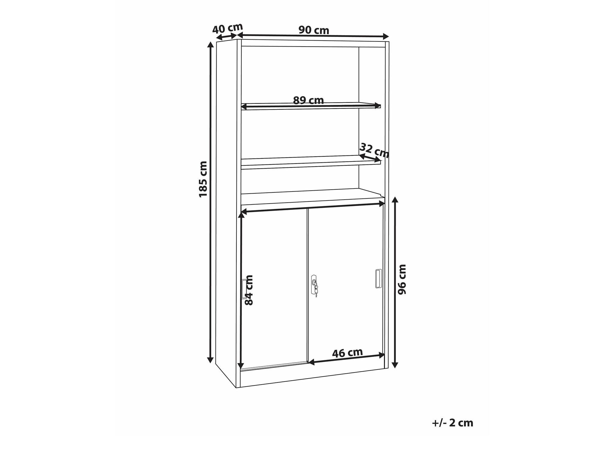 Стеллаж Berwyn 2257