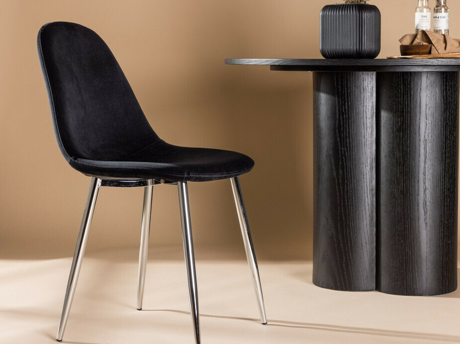 Krēsls Dallas 3820 (Melns + Sudraba)