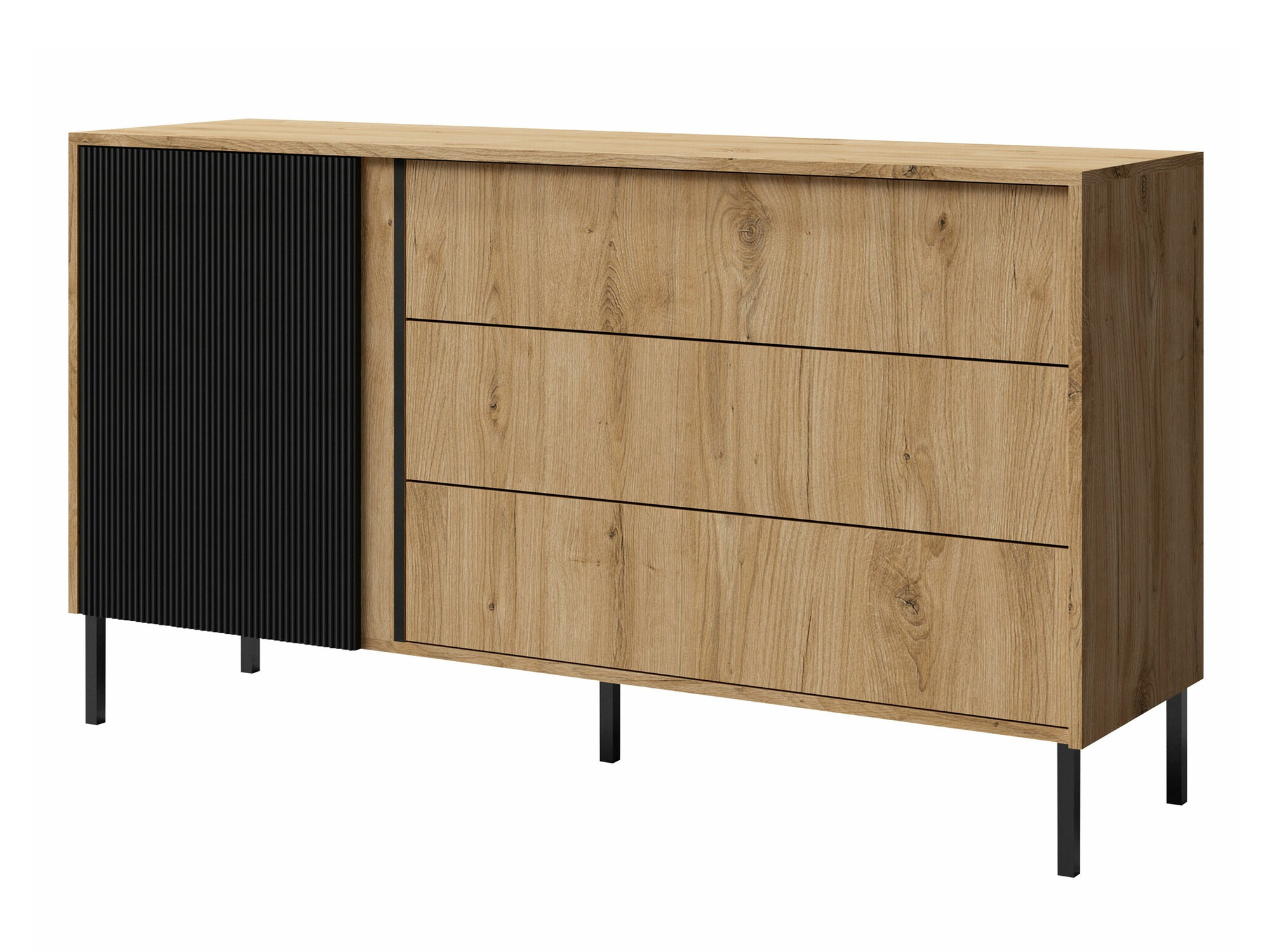 Kumode Lumiri 102 (Ozols + Melns)