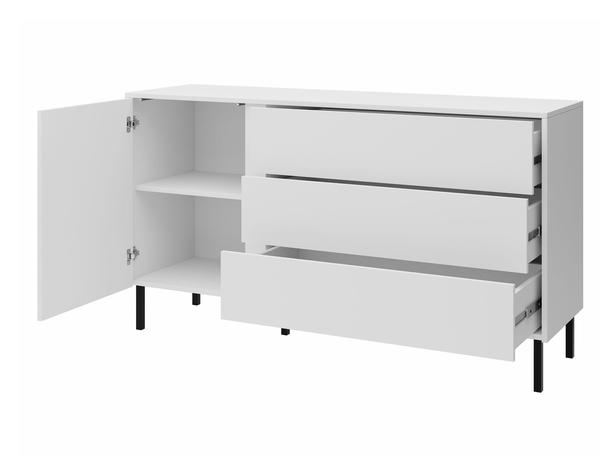 Viesistabas komplekts Lumiri 108 (Balts)