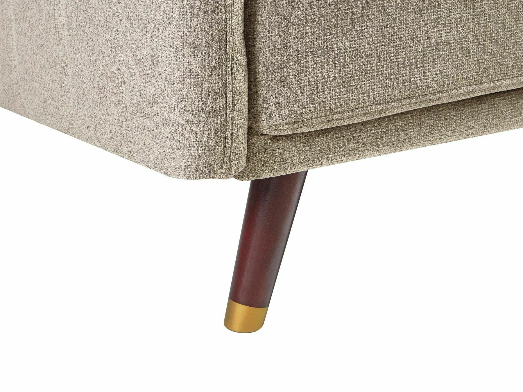 Dīvāns gulta Berwyn 2283 (Gaiši brūns)