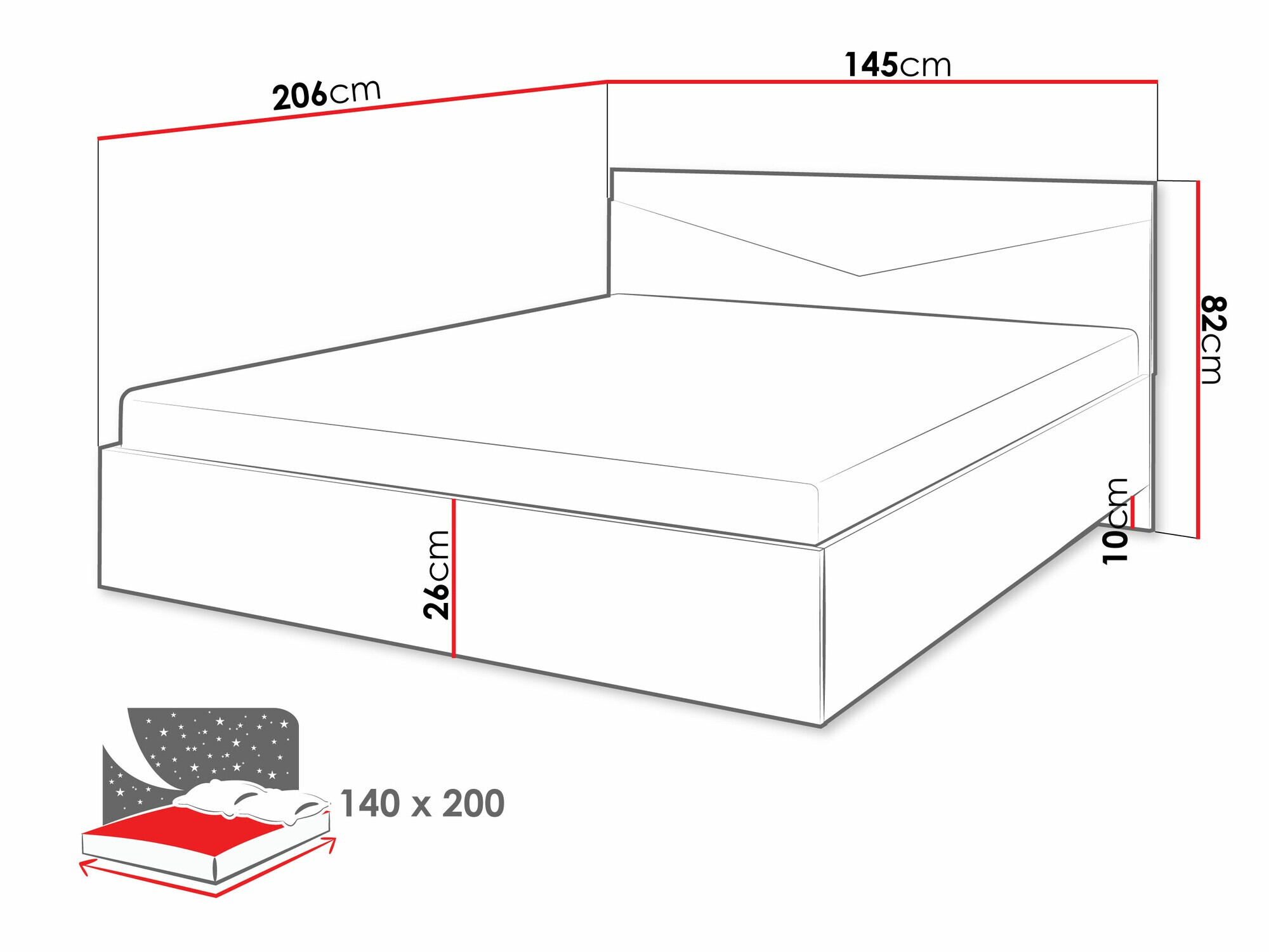 Gulta Tenreme 107 (Bēšs + Ozols)