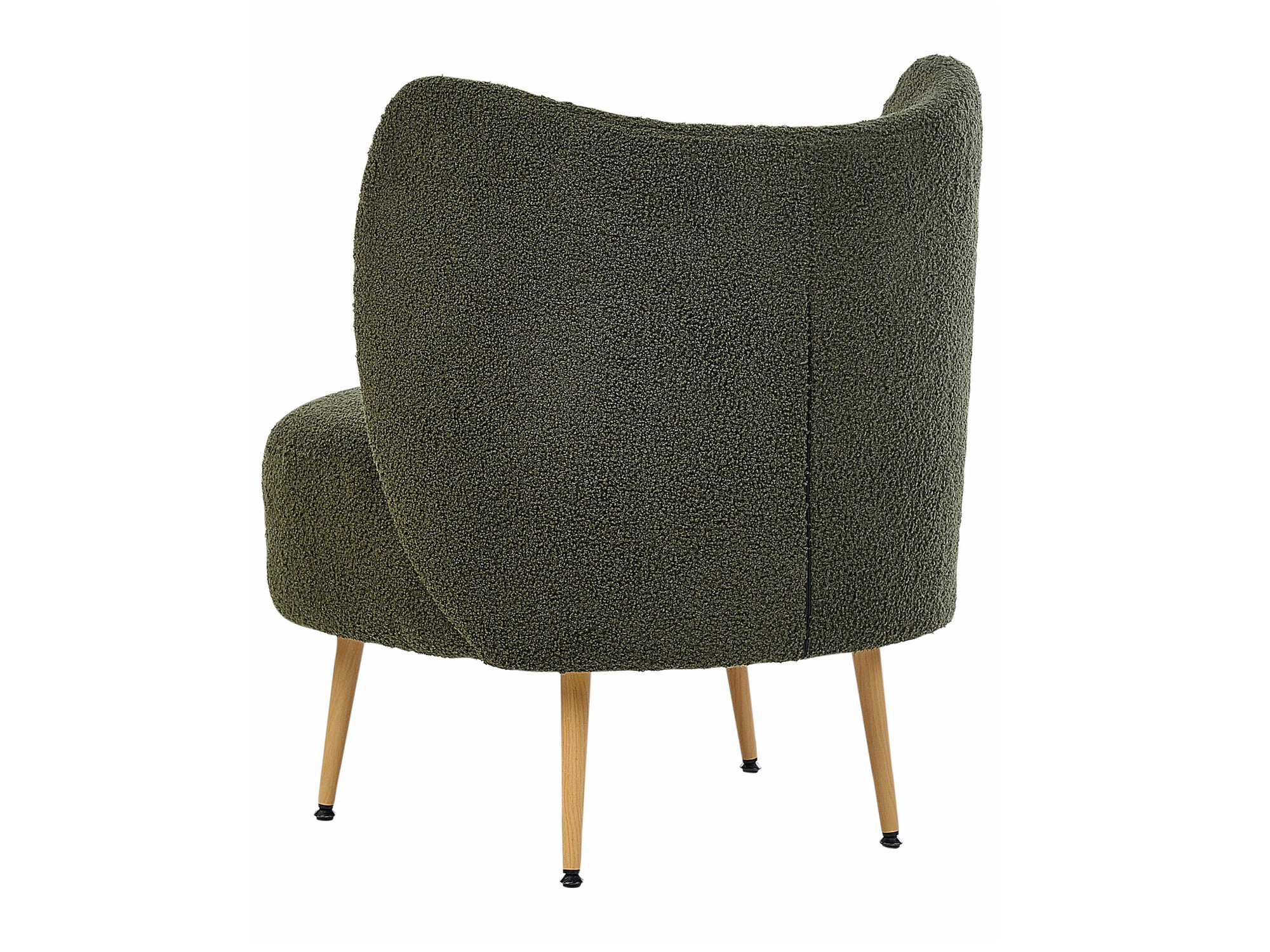 Кресло Berwyn 570 (Темно-зеленый + Светлое дерево)