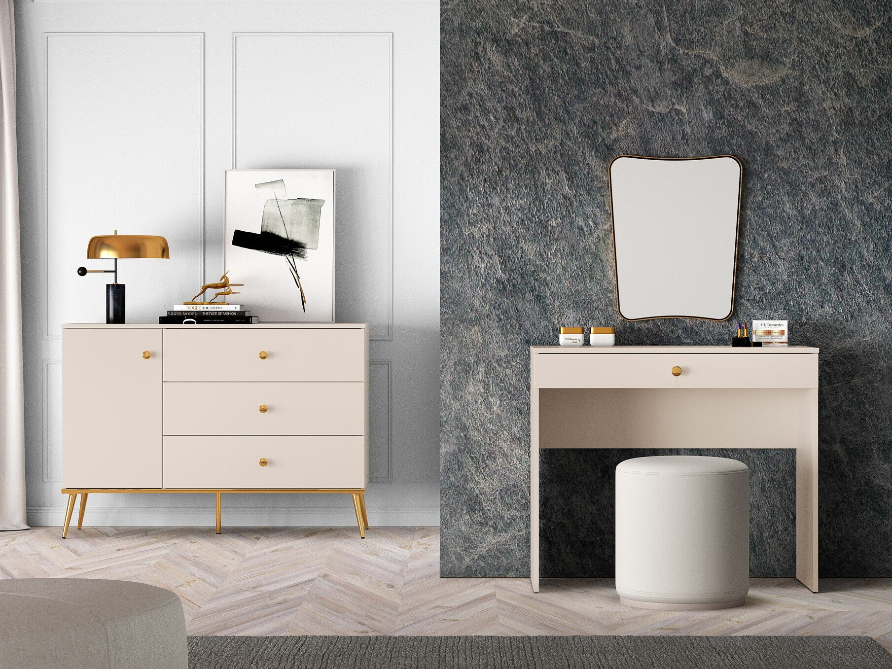 Макияжный столик Veslomi 110