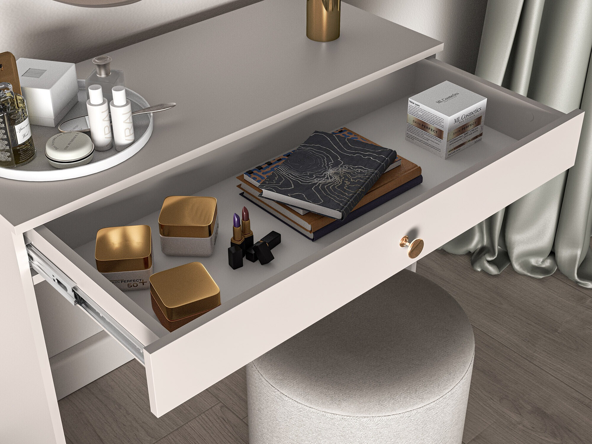 Макияжный столик Veslomi 110