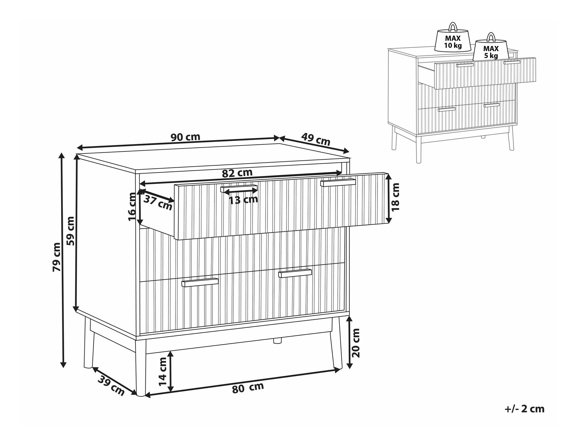 Kомод Mirmori 106