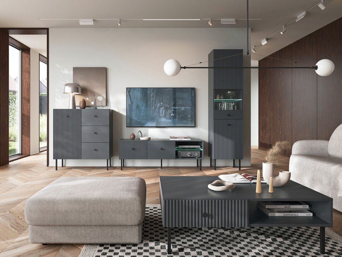 Žurnālu galdiņš Etliva 103 (Antracīts)