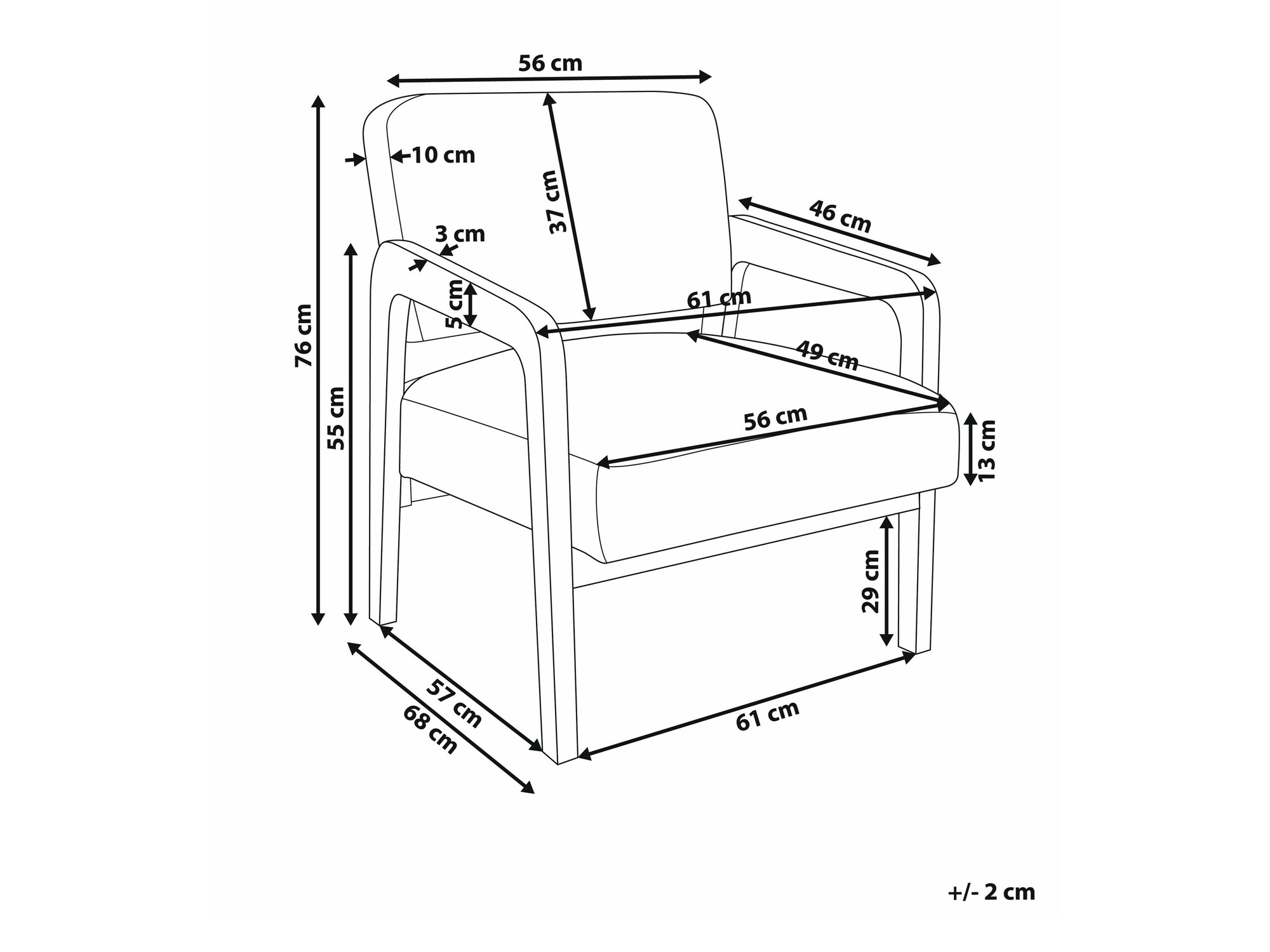 Кресло Berwyn 2295