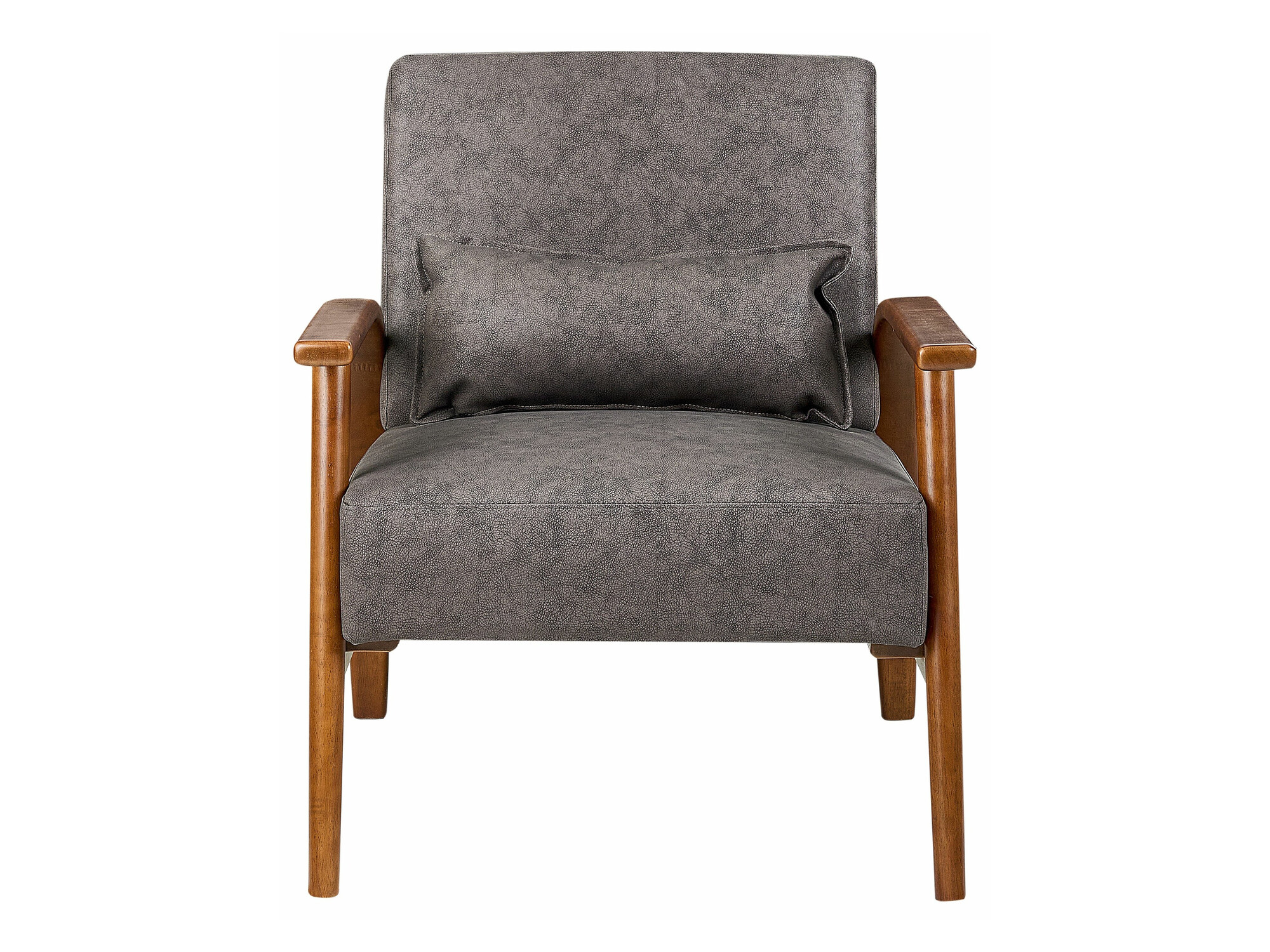 Кресло Berwyn 2296 (Темно-коричневый + Темное дерево)