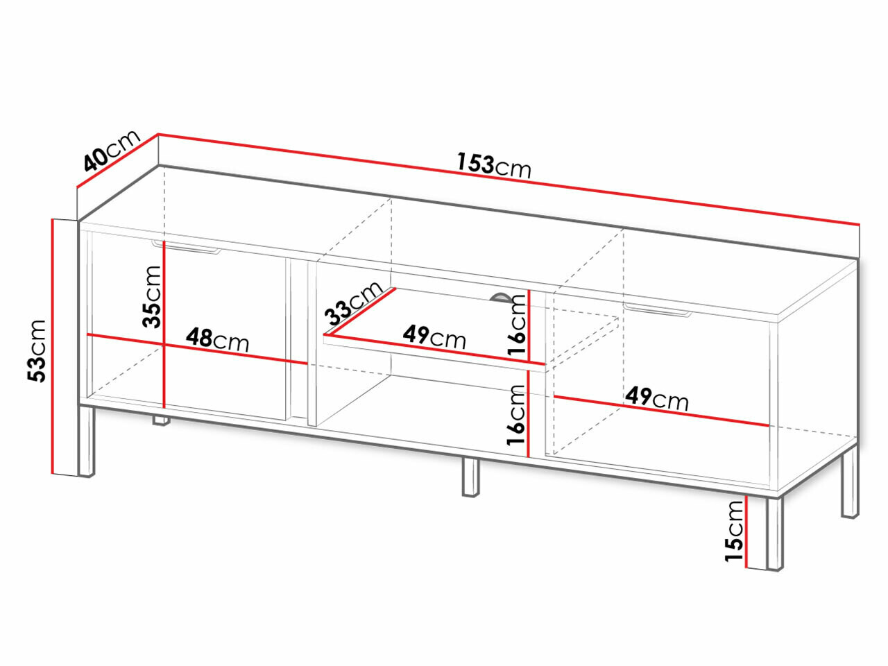TV galds Velsoru 106