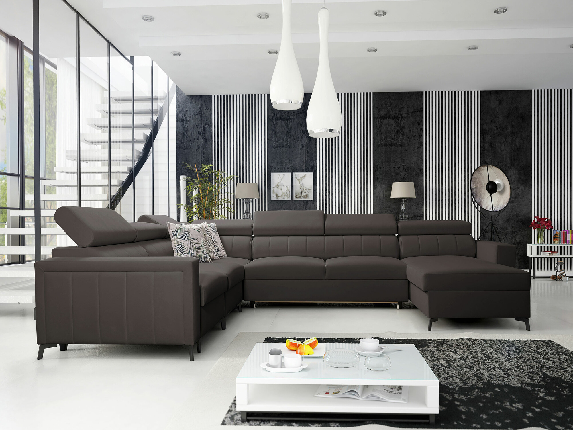 Угловой диван Sarasota 157 (Mono 234 + Botanical 36)