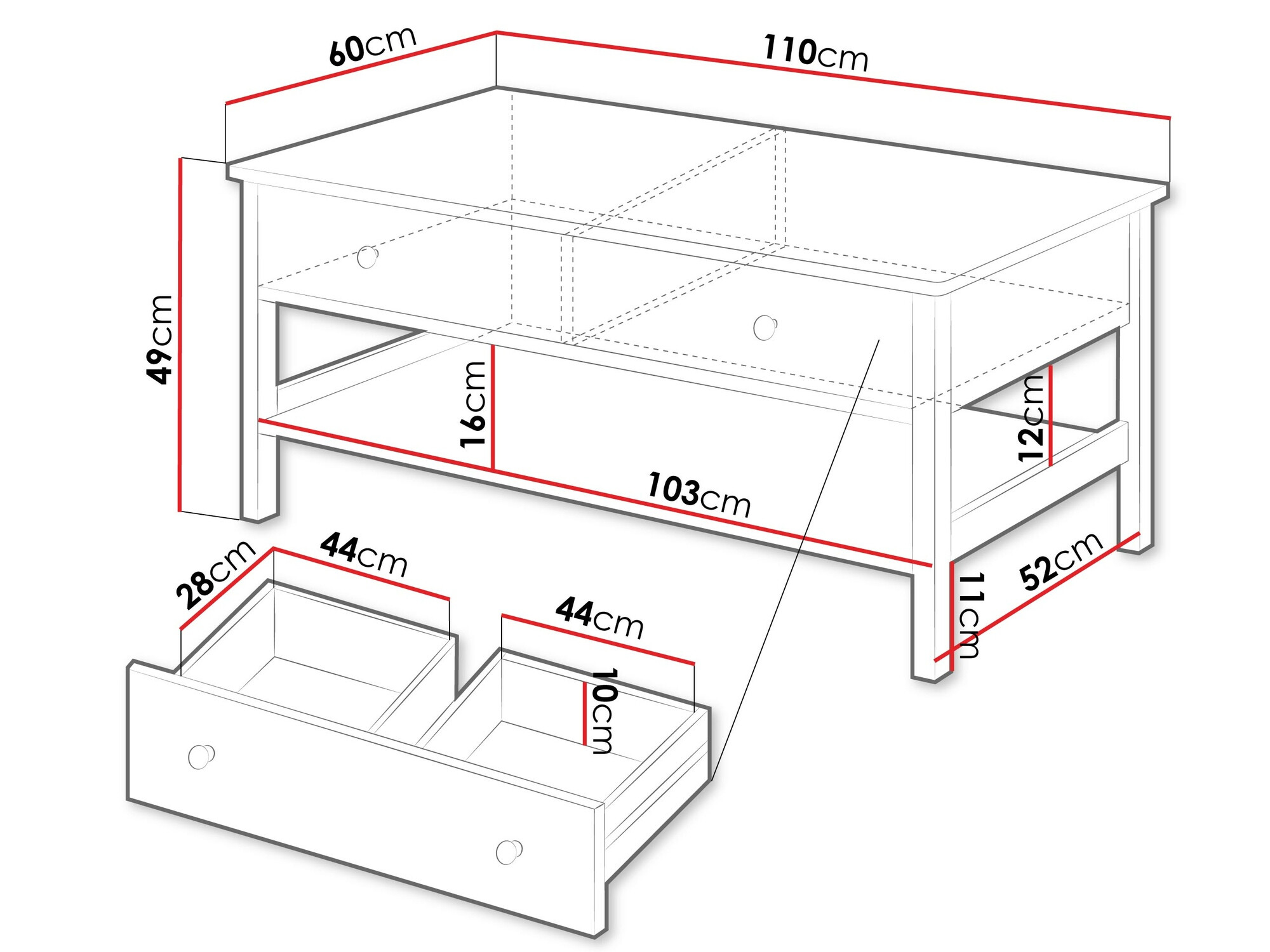 Журнальный столик Romelbo 131