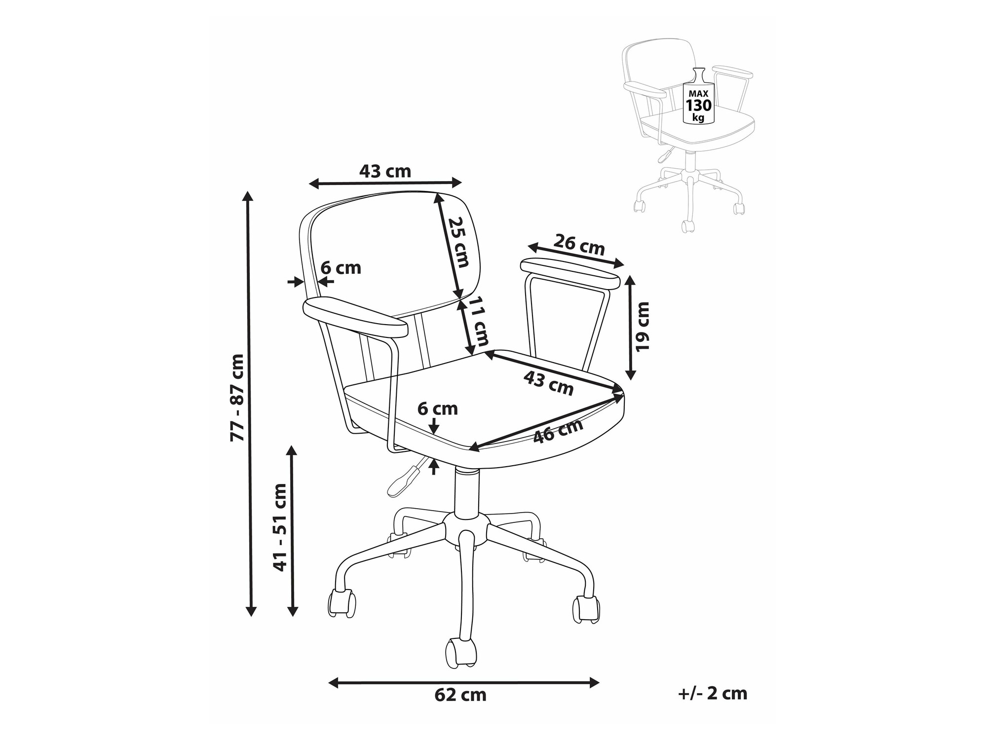 Biroja krēsls Berwyn 929 (Zaļš)