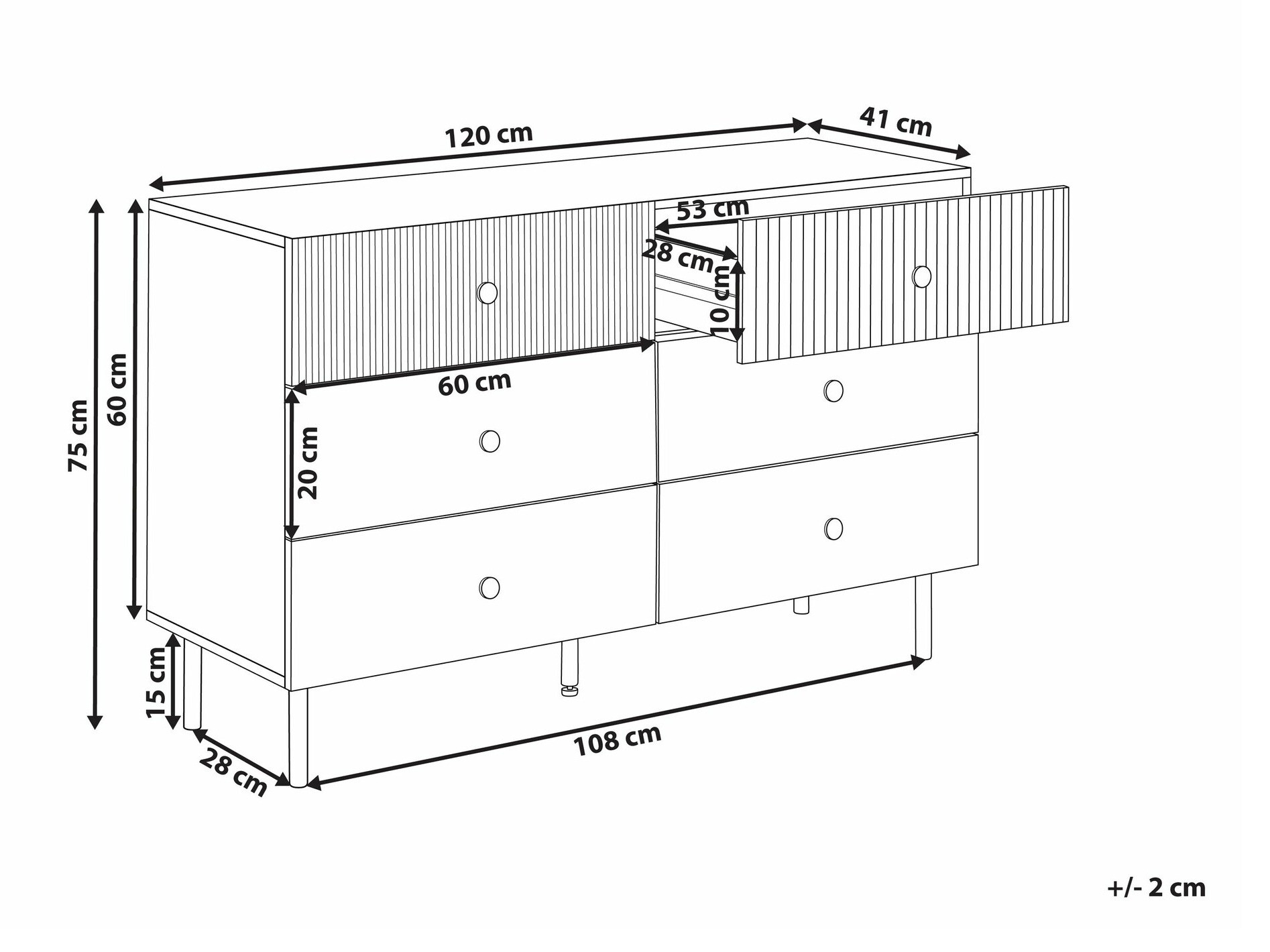 Kомод Berwyn 2297
