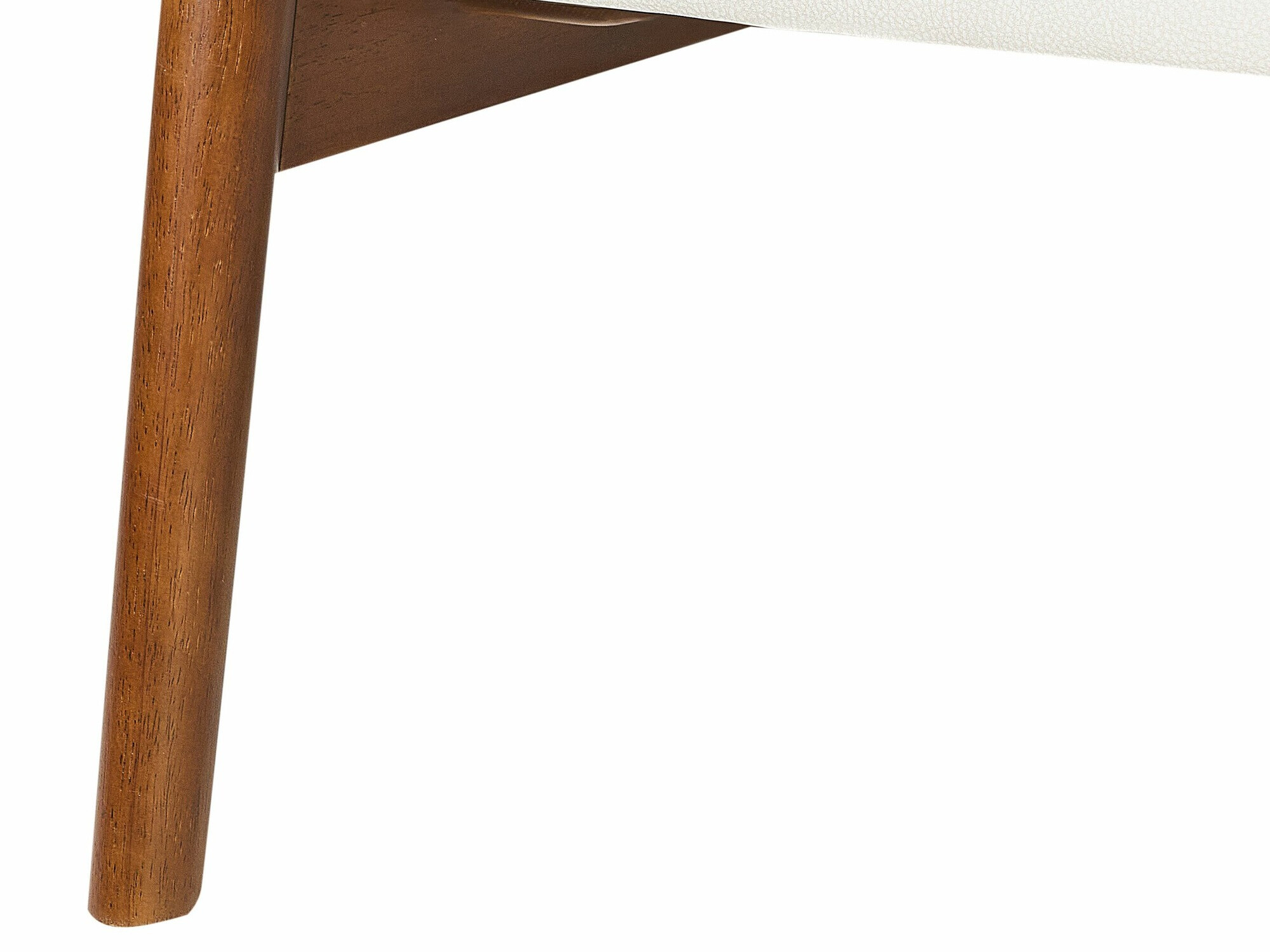 Кресло Berwyn 2296 (Белый + Темное дерево)