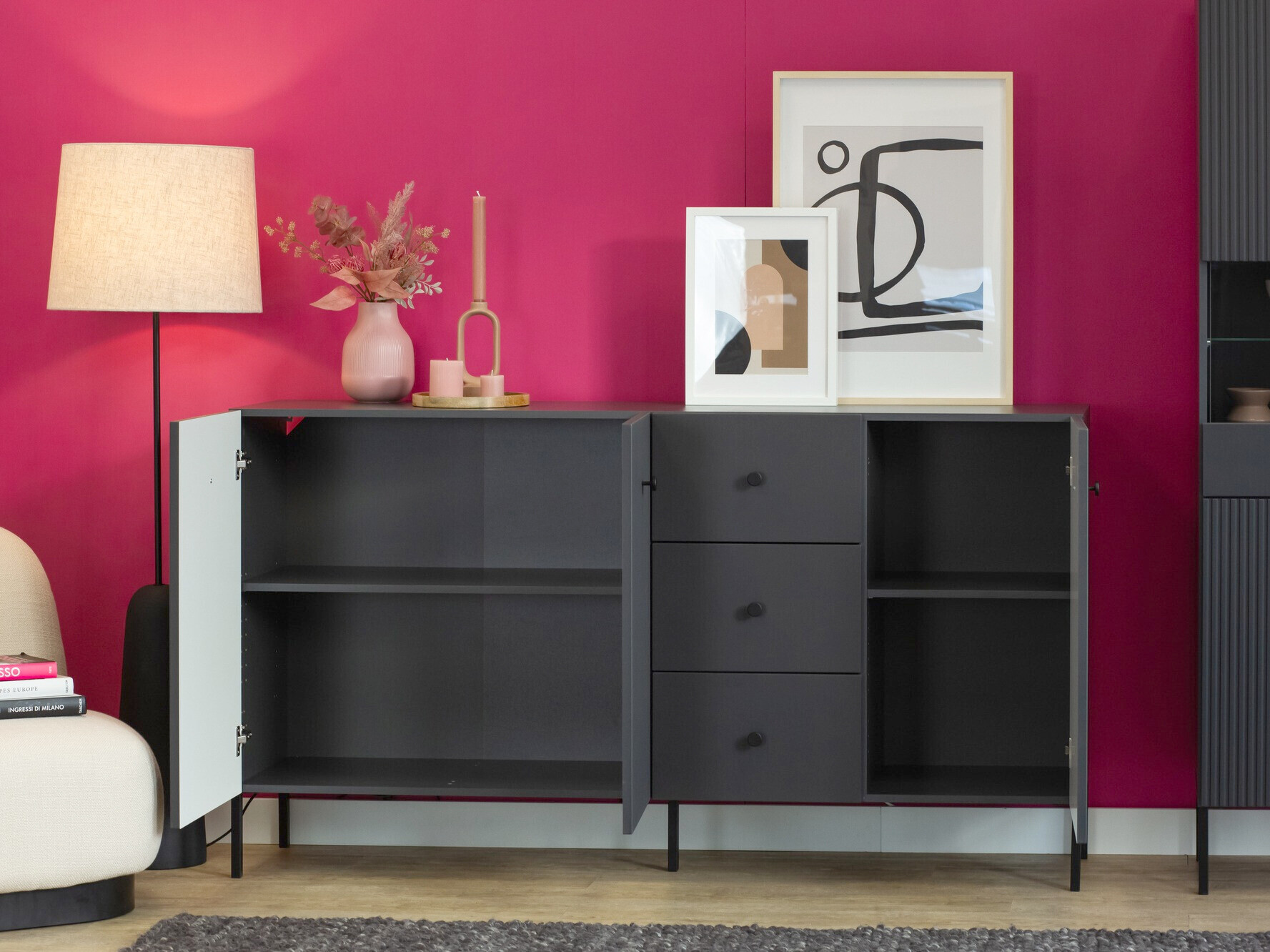 Kumode Etliva 102 (Antracīts)